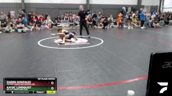 100-106 lbs 1st Place Match - Zaiden Gonzalez, Victory Wrestling-Central WA vs Kaysic Lundquist, Big Cat Wrestling Club