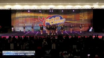 Brandon All-Stars - Chrome [2025 L2 Junior - Flex Day 2] 2025 Spirit Cheer Dance Grand Nationals & Cheer Nationals
