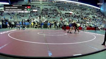 285 lbs Quarterfinal - Trevi Hillman-Conley, Peru vs Isaiah Coolman, Leo