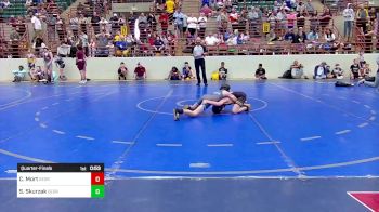 90 lbs Quarterfinal - Chase Mort, Georgia vs Santiago Skurzak, Georgia