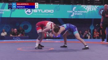 55 kg 1/4 Final - Olesia Malakhova, Russia vs Nana Kozuka, Japan