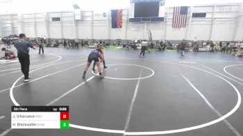 190 lbs 5th Place - Jeremyah Villanueva, Prescott Raiders vs Harvey Blackwater, Dennehotso Hawks Athletic