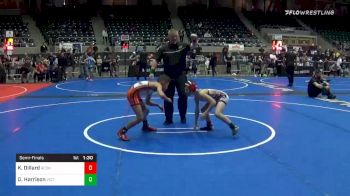 73 lbs Semifinal - Keanu Dillard, Redhawk vs Devon Harrison, Victory Wrestling
