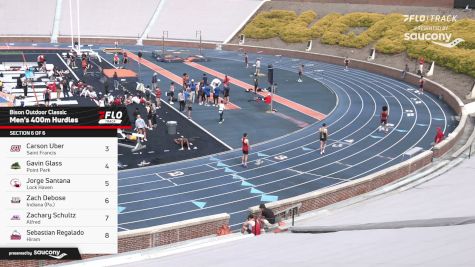 Men's 400m Hurdles, Finals 6