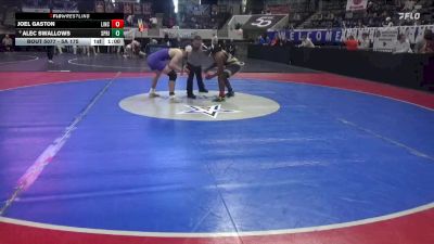 5A 175 lbs Cons. Round 1 - Alec Swallows, Springville vs Joel Gaston, Lincoln