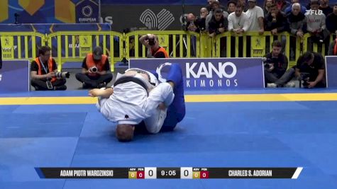 Charles S. Adorian vs Adam Piotr Wardzinski 2025 European Jiu-Jitsu IBJJF Championship