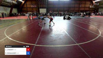 126A lbs Rr Rnd 2 - Luke Lilledahl, X-calibur Athletics vs Sameer Abbaszadeh, Hammer Wrestling Club