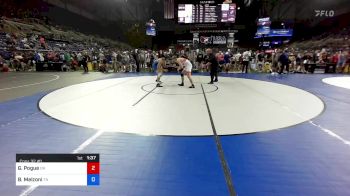 152 lbs Cons 32 #1 - Gavin Pogue, Oregon vs Brodie Melzoni, Tennessee