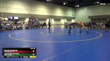 132 lbs Round 3 (16 Team) - Derrique Mytial, Verot Vikings vs Caleb Samples, Dynamic Red