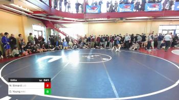 132 lbs Round Of 32 - Noah Simard, Ludlow vs Dominic Young, Winnacunnet