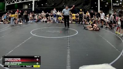 72 lbs Placement (4 Team) - Vincent Foster, Mat Assassins Black vs Zane Gustafson, Florida Scorpions