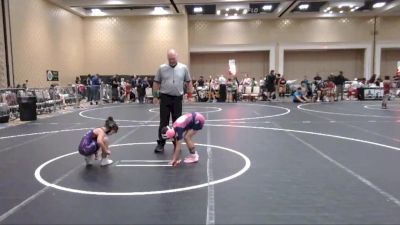 72 lbs Consi Of 16 #2 - Kara Martinez, Tuff Kidz vs Raegan Sims, The Factory WC