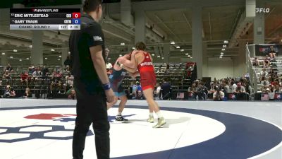 97 lbs Champ. Round 2 - Eric Mittlestead, California State Bakersfield vs Gary Traub, Cowboy RTC/ Titan Mercury Wrestling Club (TMWC)