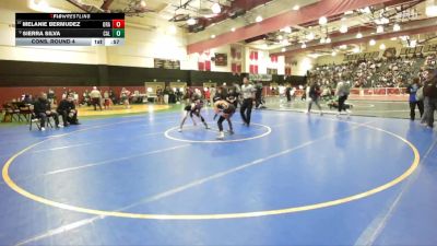 100 lbs Cons. Round 4 - Melanie Bermudez, Orange vs Sierra Silva, Calabasas