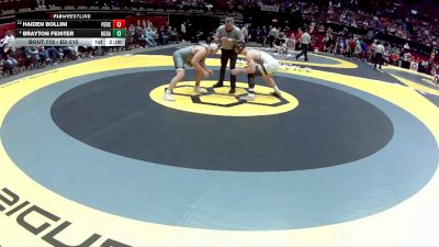 D2-215 lbs Quarterfinal - Haiden Bollini, Perkins vs Brayton Feister, Hoban