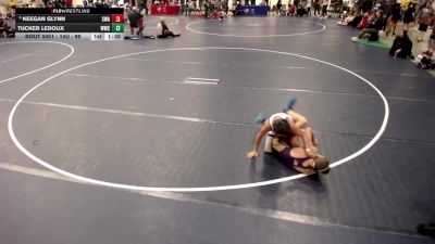 14U - 96 lbs Champ. Round 2 - Keegan Glynn, Summit Wrestling Academy vs Tucker Ledoux, Waconia Wrestling Club