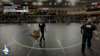 130 lbs Champ. Round 1 - Sophia Stevens, Charles City vs Caroline Pohlman, Linn-Mar