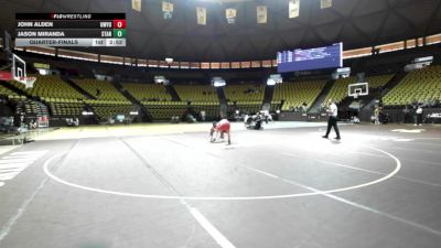 141 lbs Quarterfinal - John Alden, Unattached-Wyoming vs Jason Miranda, Stanford