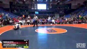 195 lbs Quarterfinals (8 Team) - Anthony Cambria, Arlington Heights (Hersey) vs Mateusz Nycz, Aurora (Marmion Academy)