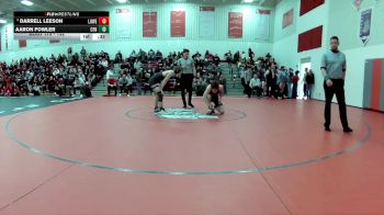132 lbs Cons. Semi - Darrell Leeson, Lutheran West vs Aaron Fowler, Northwest (Canal Fulton)