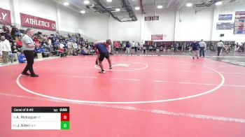 190 lbs Consi Of 8 #2 - Anthony Mckague, New Fairfield vs Jordan Allen, Notre Dame-Fairfield