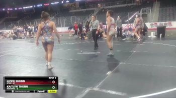 W 152 lbs Round 2 (3 Team) - Lizzie Shunn, Utah vs Kaitlyn Thorn, Montana