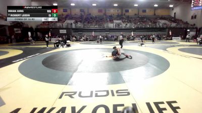 138 lbs Consi Of 16 #2 - Hwan Jung, Western Reserve Academy vs Robert Leeds, Germantown Academy