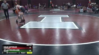 JV-9 lbs Quarterfinal - Colin Satterlee, Cedar Falls vs Rylan Mulholland, Waukon