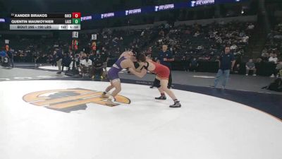 190 lbs Round Of 32 - Xander Birakos, Oakdale (SJ) vs Quentin Maumoynier, Lassen (NS)