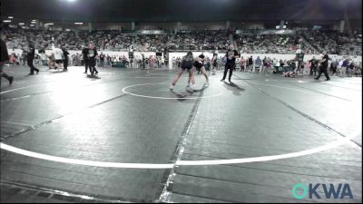 125 lbs Consi Of 4 - Breckyn Moyers, Shelton Wrestling Academy vs Myka Loman, Newcastle Youth Wrestling