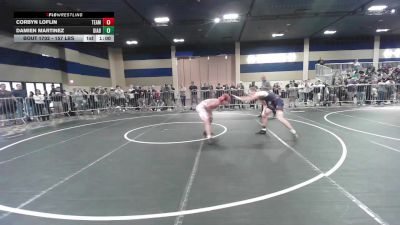 157 lbs Round Of 128 - Damien Martinez, Diablo Grande WC vs Corbyn Loflin, Team Washington