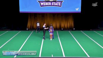 Weber State University - Kaitlyn Aquino & Will Hemsley [2026 Coed Partner Stunt] 2026 UCA & UDA College Cheerleading and Dance Team National Championship