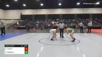 126 lbs Consolation - Dylan Layton, SC vs Nick Cambria, GA