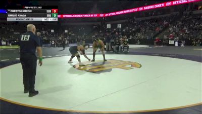 215 lbs Round Of 32 - Preston Dixon, Serra (CC) vs Emilio Ayala, Kingsburg (CS)