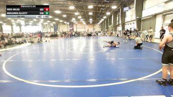 95 lbs Rr Rnd 2 - Reid Miles, Gentile Trained vs Benjamin Elliott, Team Germantown