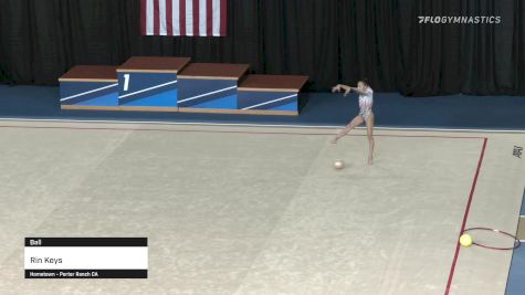 Rin Keys - Ball - 2021 Rhythmic Elite Qualifier