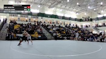 157 lbs 2nd Wrestleback (16 Team) - Charles Sams, Ware County vs Eric Moelter, Cambridge