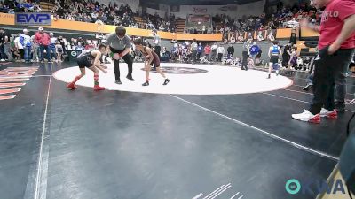 55 lbs Round Of 16 - Isaiah Brown, Elgin Wrestling vs Bronson Stephens, F-5 Grappling