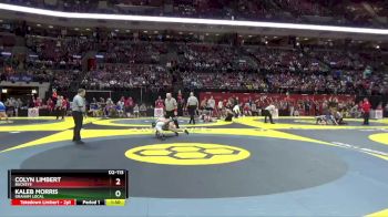 D2-113 lbs Quarterfinal - Colyn Limbert, Buckeye vs Kaleb Morris, Graham Local