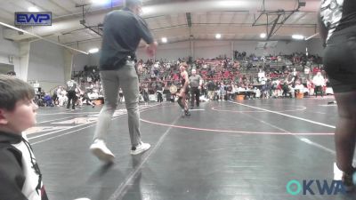 86 lbs Rr Rnd 3 - Kayden Lowry, Grove Takedown Club vs Hudson Glover, Sperry Wrestling Club