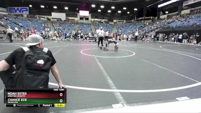 55 lbs Semifinal - Chance Eck, Brawlers vs Noah Estes, Greater Heights