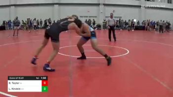 220 lbs Consolation - Bryan Taylor, VA vs Levi Kovacs, WA