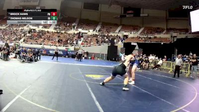 215-D4 Semifinal - Brock Haws, Pima High School vs Thomas Nelson, Bagdad High School