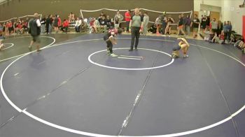 120 lbs Cons. Round 2 - Alizeah Weikel, Sweet Home vs Delilah Richards, Bend