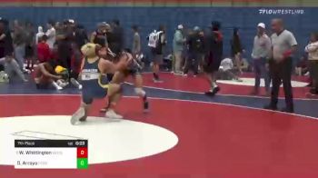 139 lbs 7th Place - Wanderlei Whittington, Monache vs David Arroyo, Reedley