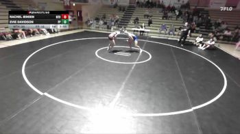 140 lbs Finals (2 Team) - Rachel Jensen, Mat Thugs-n-Harmony vs Evie Davidson, Pink Panthers