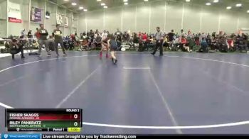 130 lbs Round 2 (6 Team) - Fisher Skaggs, Missouri Avengers vs Riley Pankratz, South Dakota Lightning