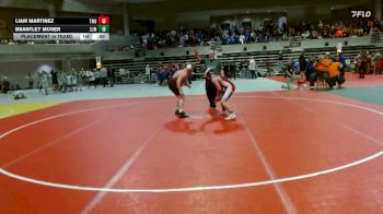 215 lbs Placement (4 Team) - Liam Martinez, TMBWWG vs Brantley Moser, St. James/Madelia