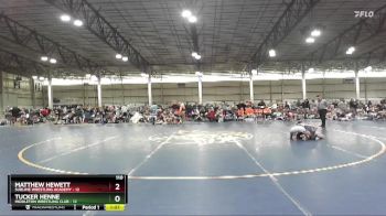 110 lbs Quarterfinals (8 Team) - Matthew Hewett, Sublime Wrestling Academy vs Tucker Henne, Middleton Wrestling Club
