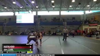 160 lbs Cons. Round 4 - Austin Lewis, Mount Saint Joseph vs Paul Clark, Boys` Latin School